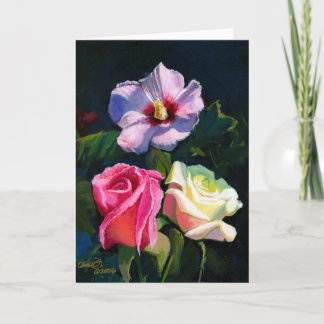 Rose der Sharon Card Karte