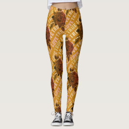 Rose der wahren Liebe Romantische Valentinstag Leggings