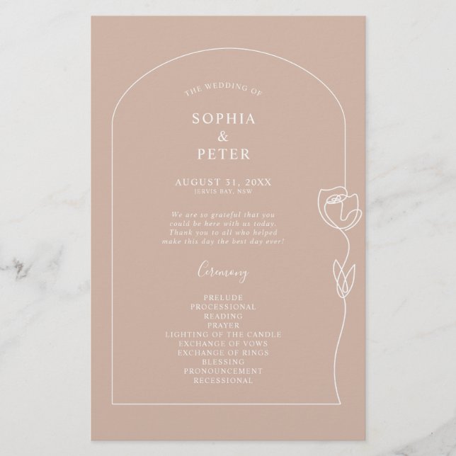 Rose der Weichteile - Zeremonie (Vorderseite)