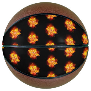 Rose des blühenden Feuers Basketball