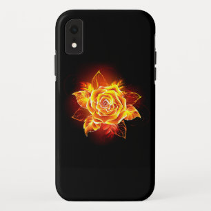 Rose des blühenden Feuers Case-Mate iPhone Hülle