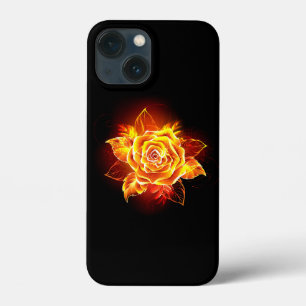 Rose des blühenden Feuers Case-Mate iPhone Hülle