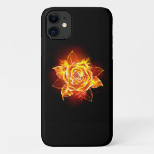 Rose des blühenden Feuers Case-Mate iPhone Hülle