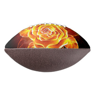 Rose des blühenden Feuers Football