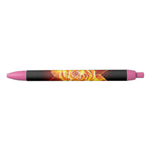 Rose des blühenden Feuers Kugelschreiber