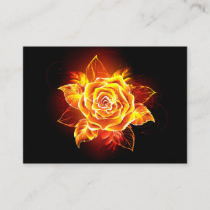 Rose des blühenden Feuers Rabattkarte