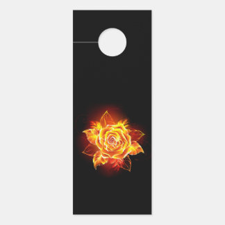 Rose des blühenden Feuers Türanhänger