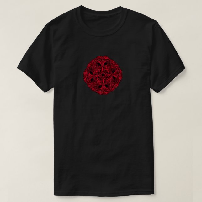Rose des Eulen-T - Shirt (Design vorne)