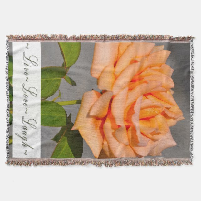 Rose des Fußbodens/Peach Decke (Vorderseite)