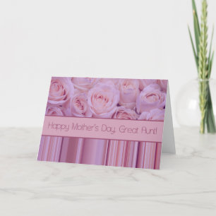 Rose des großen Tante Happy Mother Day Karte