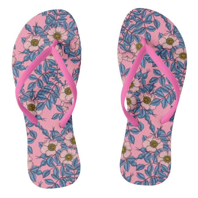 Rose des Hundes Flip Flops (Fußbett)