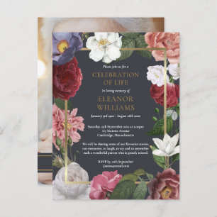 Rose des Lebens Blumenkohl Foto Ankündigungspostkarte