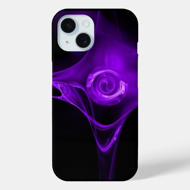ROSE des lila FRAKTALS Case-Mate iPhone Hülle (Rückseite)
