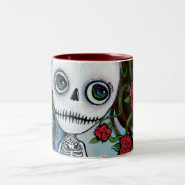 Rose des Meeres Zweifarbige Tasse