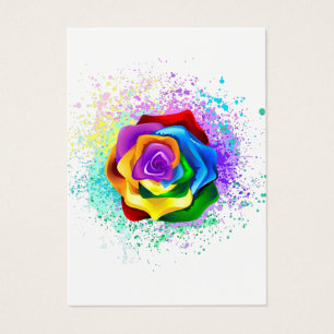 Rose des Regenbogens