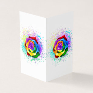 Rose des Regenbogens