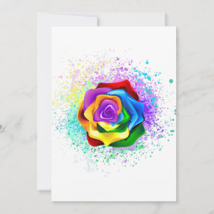 Rose des Regenbogens