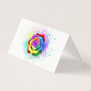 Rose des Regenbogens