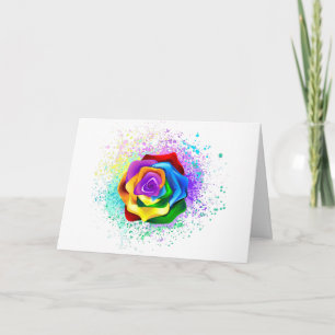 Rose des Regenbogens
