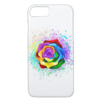 Rose des Regenbogens