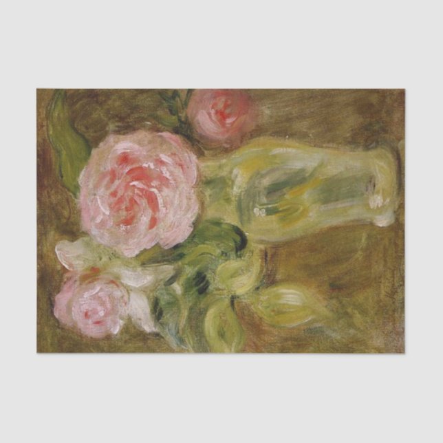 Rose des Tissue von Berthe Morisot Seidenpapier (Vorderseite)