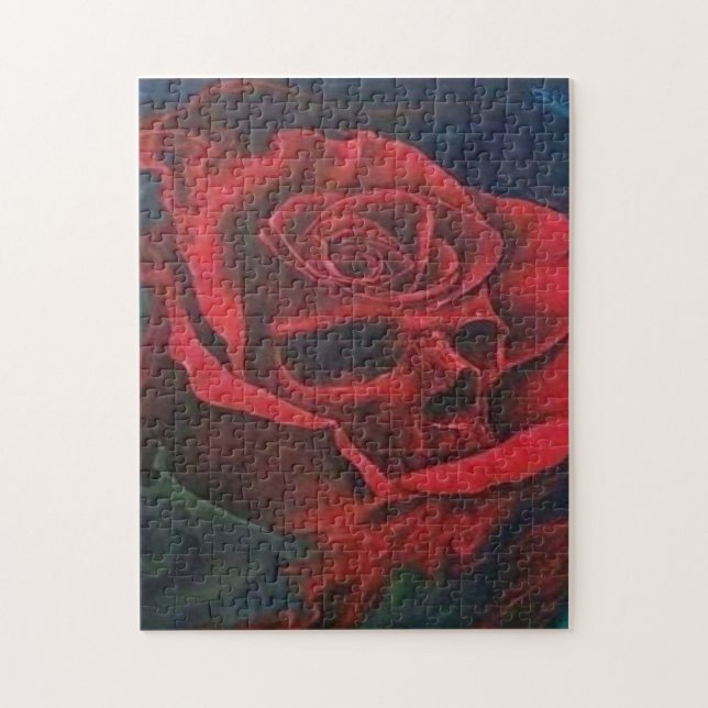 Rose des Todes Puzzle (Vertikal)