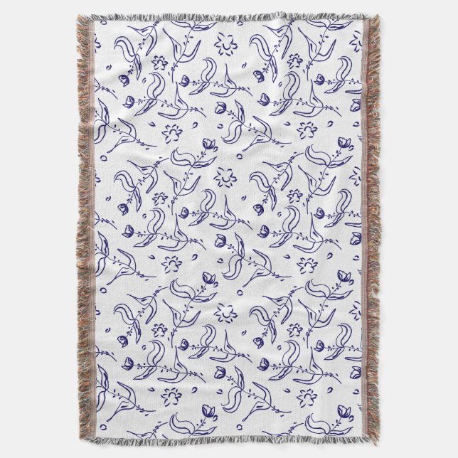 Rose, die nahtlos gezeichnet werden decke (Vorderseite Vertikal)