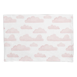 Rose Dreamtime Wasserfarben Wolken Pillowcase Kissenbezug