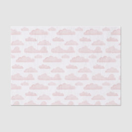 Rose Dreamtime Watercolor Wolken Tissue Paper Seidenpapier