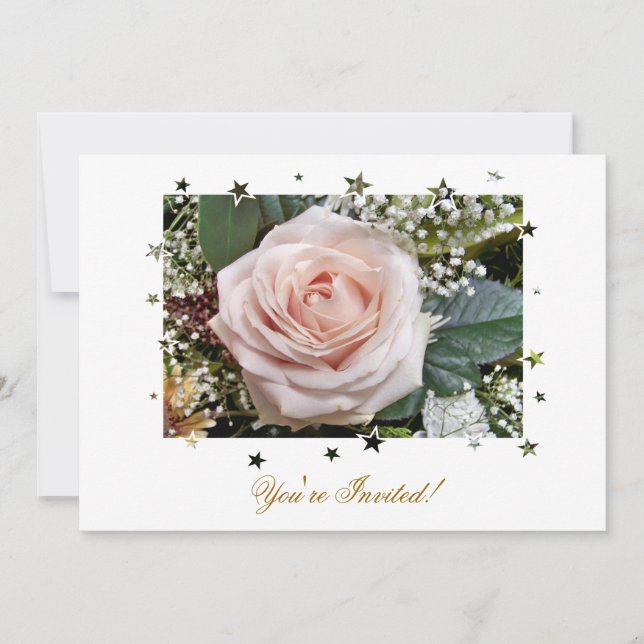 ROSE EINLADUNG (Vorderseite)