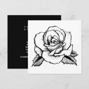 Rose Einladung