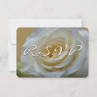 Rose Einladung Personalisierte RSVP-Karte