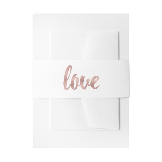 Rose Einladungsbanderole (Vorderseite Beispiel)