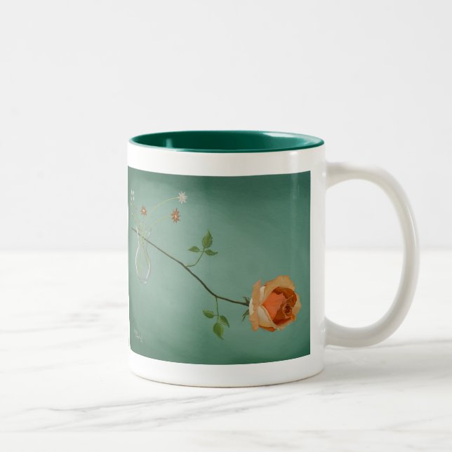 Rose Elegance Tasse (Rechts)