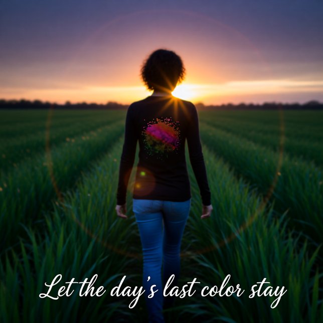 Rose Ember Fade Tri-Blend Shirt (Von Creator hochgeladen)