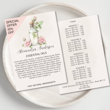 Rose Essenzielle Öle Farbflasche