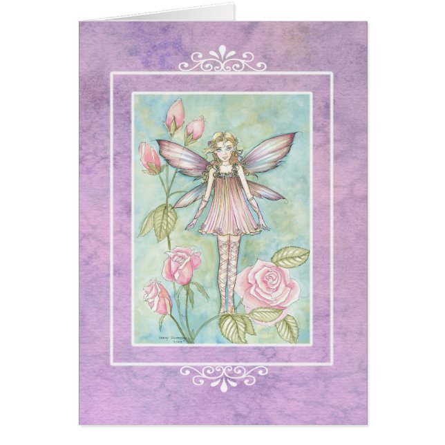 Rose Fairy Card by Molly Harrison (Vorne)