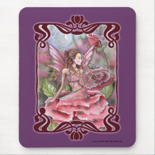 Rose Fairy Fancy-Mauspad von Molly Harrison Mousepad