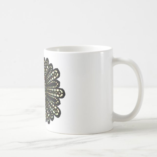 Rose Farbe 3 Das MUSEUM Zazzle Geschenke Tasse (Rechts)