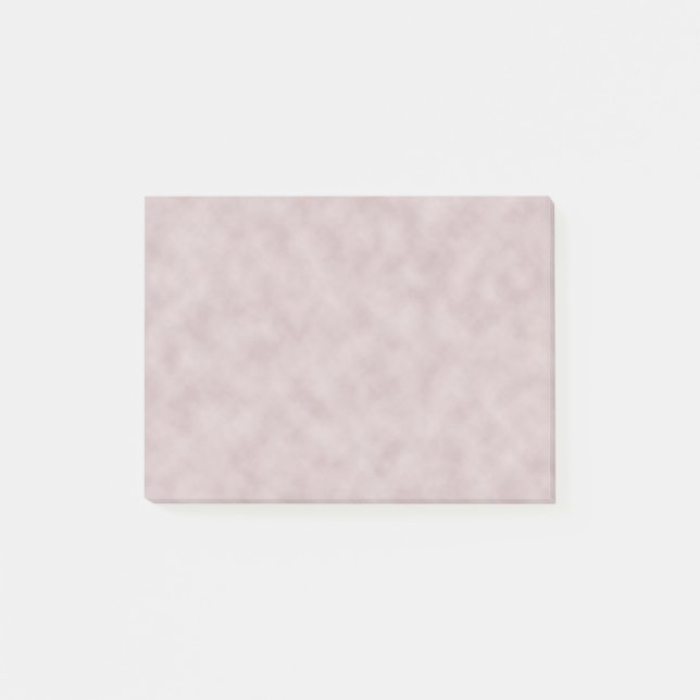Rose farbige Pergament Textur Hintergrund Post-it Klebezettel (Vorderseite)