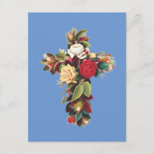 Rose Feiertagspostkarte