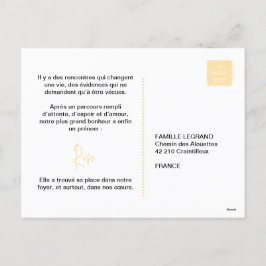 "Rose" Feiertagspostkarte