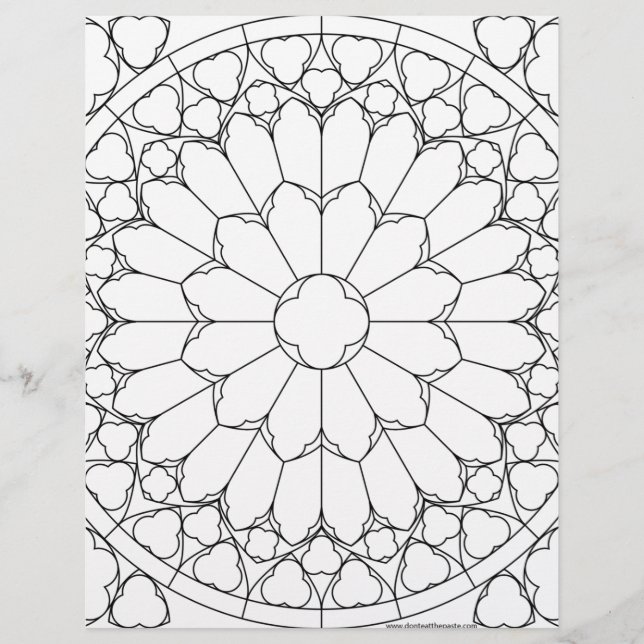 Rose Festglas (Vorderseite)