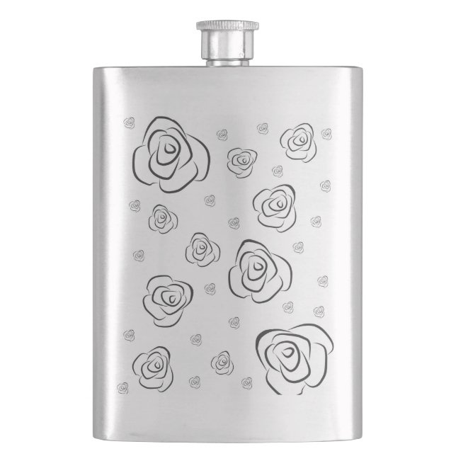 Rose Flachmann (Vorderseite)