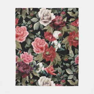 Rose Fleece Blanket