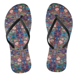 Rose Flip Flops