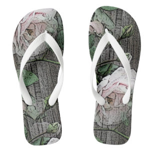 Rose Flip Flops