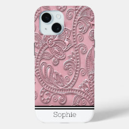 Rose Floral Damask Custom Samsung Case-Mate iPhone Hülle