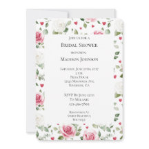 Rose Floral Hearts Brautparty