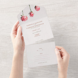 Rose Florenz All In One Einladung